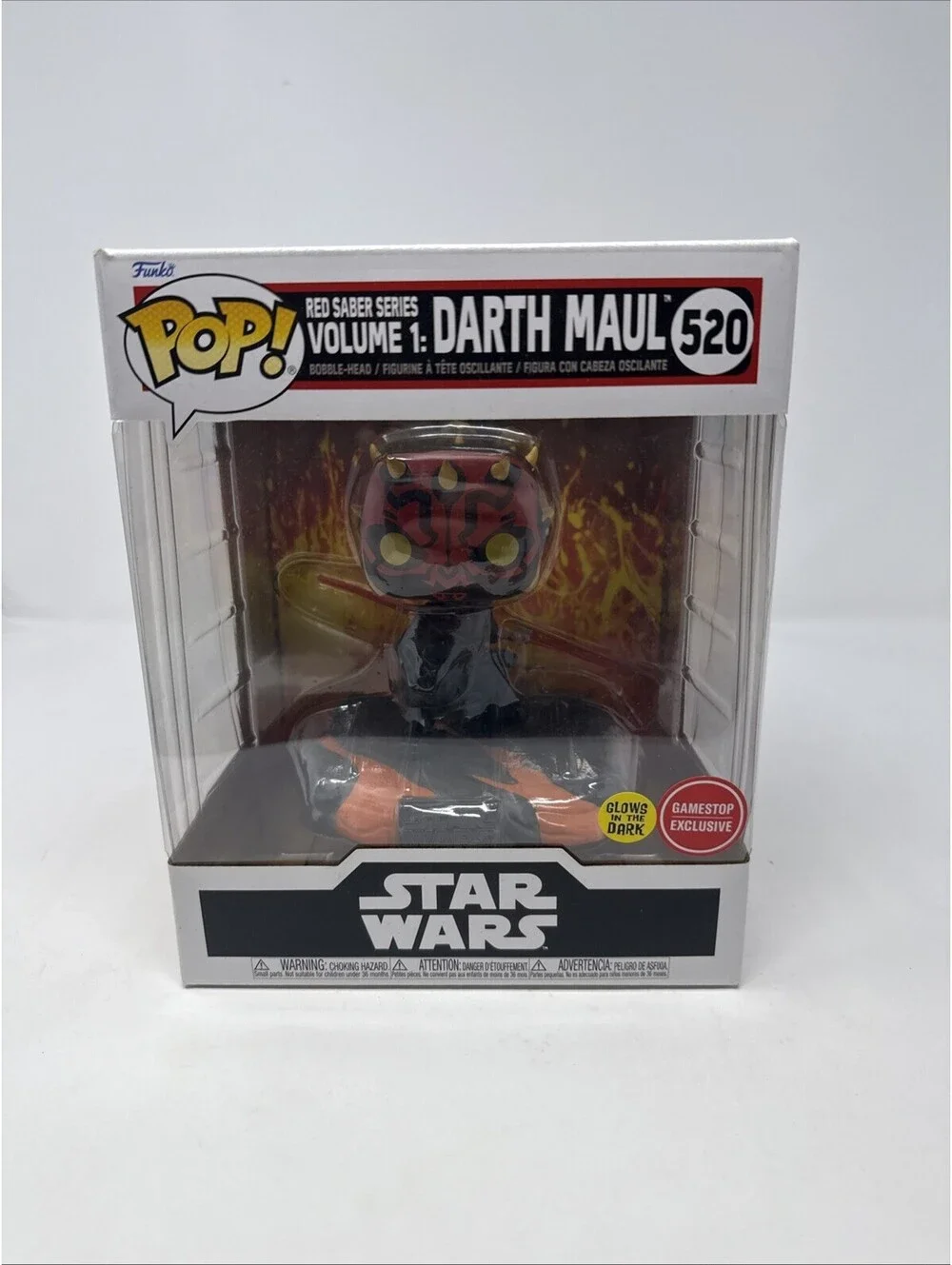 Darth Maul Funko Pop Star Wars #520 Vinyl Figure New